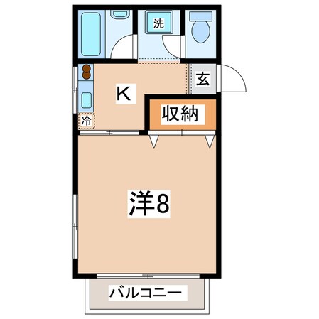 水前寺友誠ビルの物件間取画像